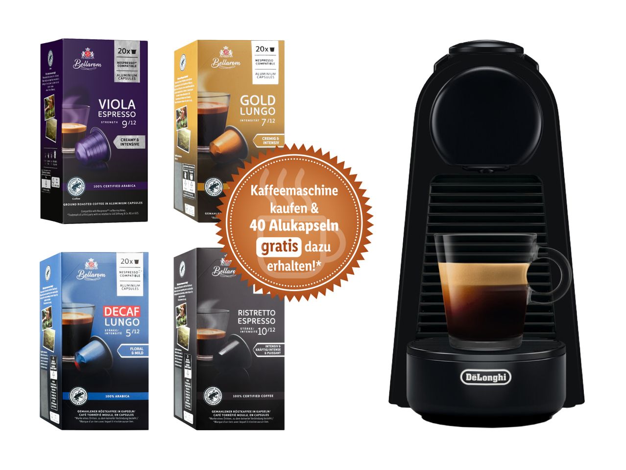 Nespresso(R) Essenza Mini EN85BM Delonghi