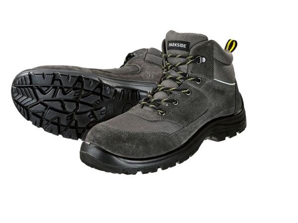 Men's leather safety shoes
