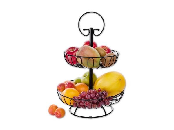 Obstetagere/​Obstkorb, 2 Stück