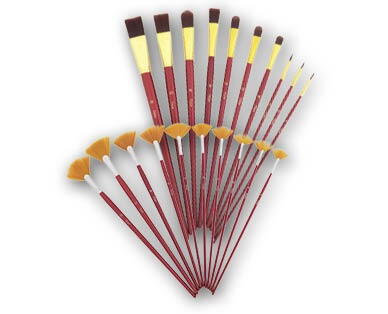 Set di pennelli, 10 pezzi