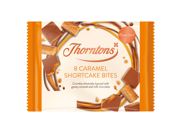 Thorntons 8 Caramel Shortcake Bites