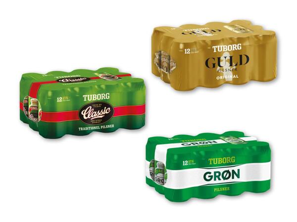 Grøn Tuborg Pilsner, Classic eller Guld