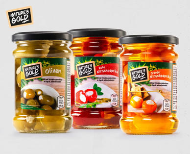 NATURE'S GOLD Antipasti mit Frischkäse