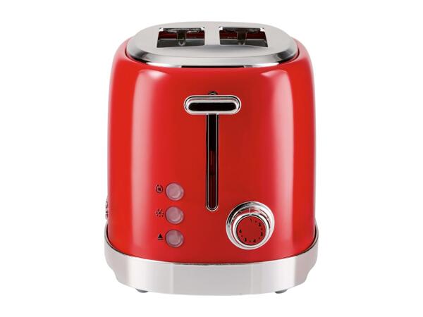 Silvercrest Red 2-Slice Toaster