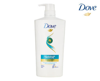 Dove Nourishing Moisture Shampoo or Conditioner 820ml