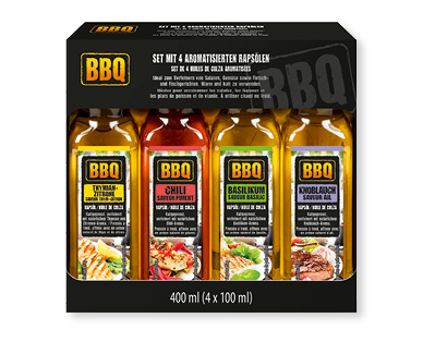 Set di olio aromatizzato BBQ