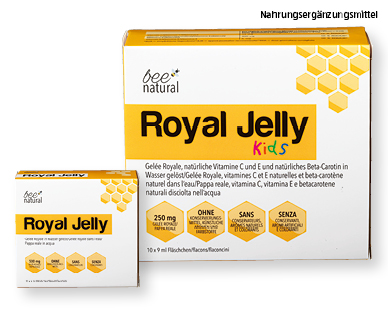 BEE NATURAL Gelée Royale Trinkampullen