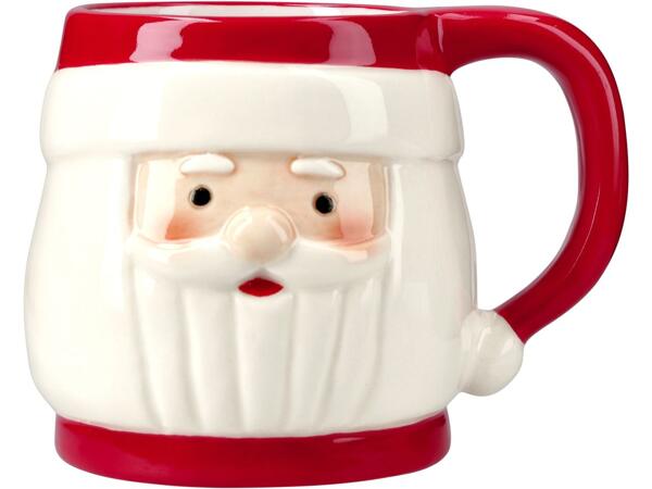 TSLBW Tazza Natalizia In Ceramica – Gingerbread Man Con Coperchio – Tazza Da Caffè, Tè E Cioccolata Calda – Regalo Di Natale Per Amici E Famiglia