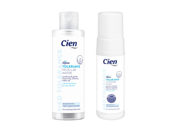 Eau micellaire/mousse nettoyante haute tolérance Med