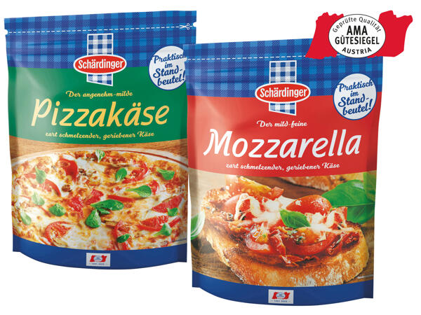 Schärdinger Mozzarella oder Pizzakäse