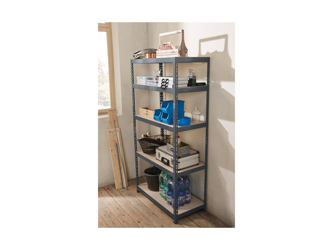 Powerfix Profi Metal Shelving Unit1