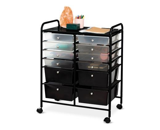Huntington Home
12-Drawer Rolling Cart