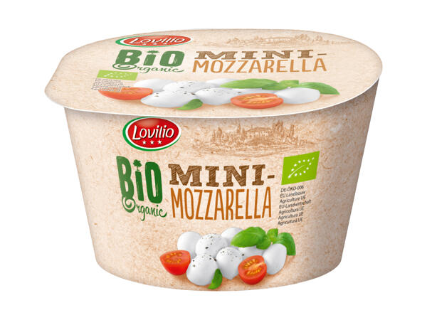 Mini mozzarella bio