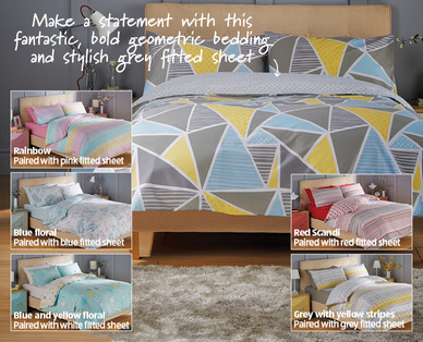 Printed Single Duvet Set