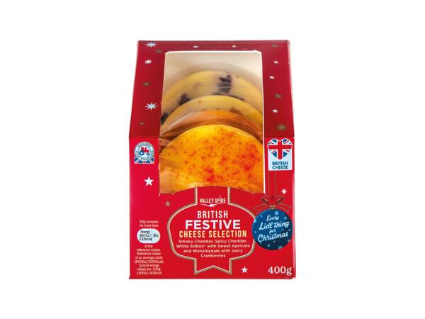Valley Spire British Festive Cheese Selection
