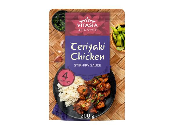 Vitasia Teriyaki Chicken Stir Fry sauce