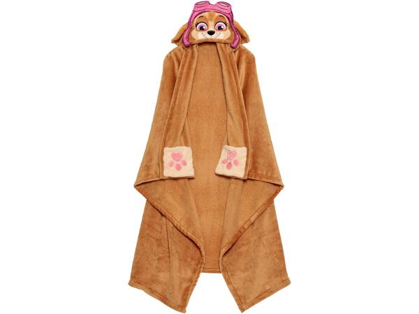 Hooded Blanket "Gabby's Dollhouse, Paw Patrol"