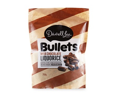 Darrell Lea Milk Chocolate Liquorice Bullets