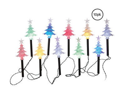 LED Solar Mini Novelty Path Lights 8pk/10pk
