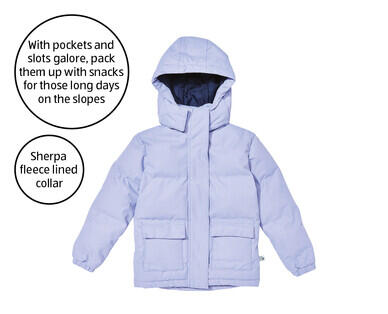 Children's Snow Jacket - Pink, Printed or Lilac