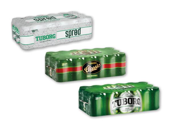 CARLSBERG Tuborg Sprød, Classic eller Pilsner
