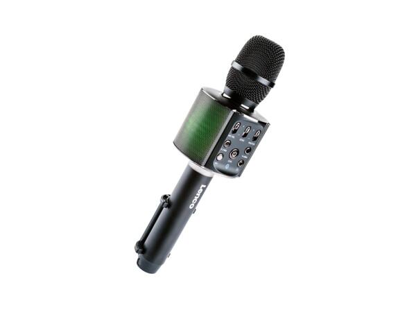 Karaoke Bluetooth Microphone with Speaker and Lights