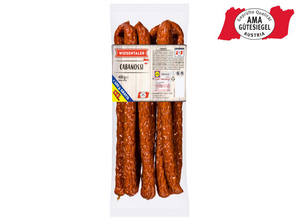 Cabanossi 300 g + 100 g gratis