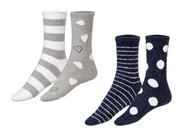 Chaussettes douillettes, 2 paires
