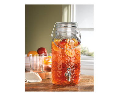 Crofton 1 Gallon Glass Beverage Dispenser