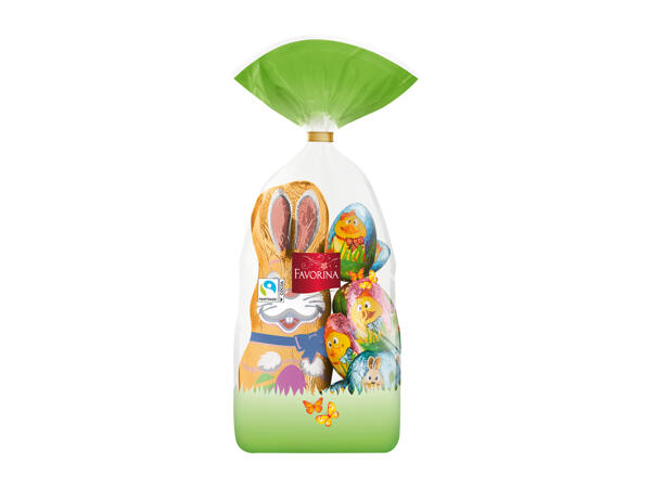 Easter Bag with Chocolate