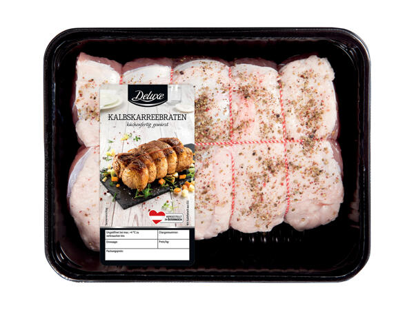 Frischer Kalbskarreebraten