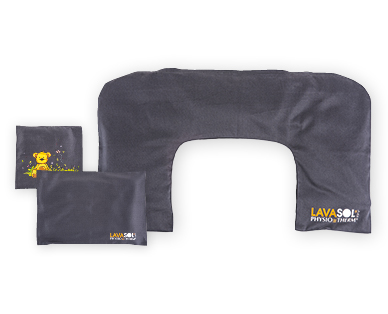 Coussin chauffant à base de lave LAVASOL(R) BY PHYSIO-THERM(R)