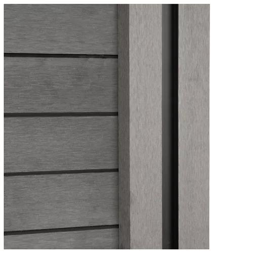 HOME DELUXE Sichtschutzzaun CALLADO - 2 Elemente & 3 Pfosten