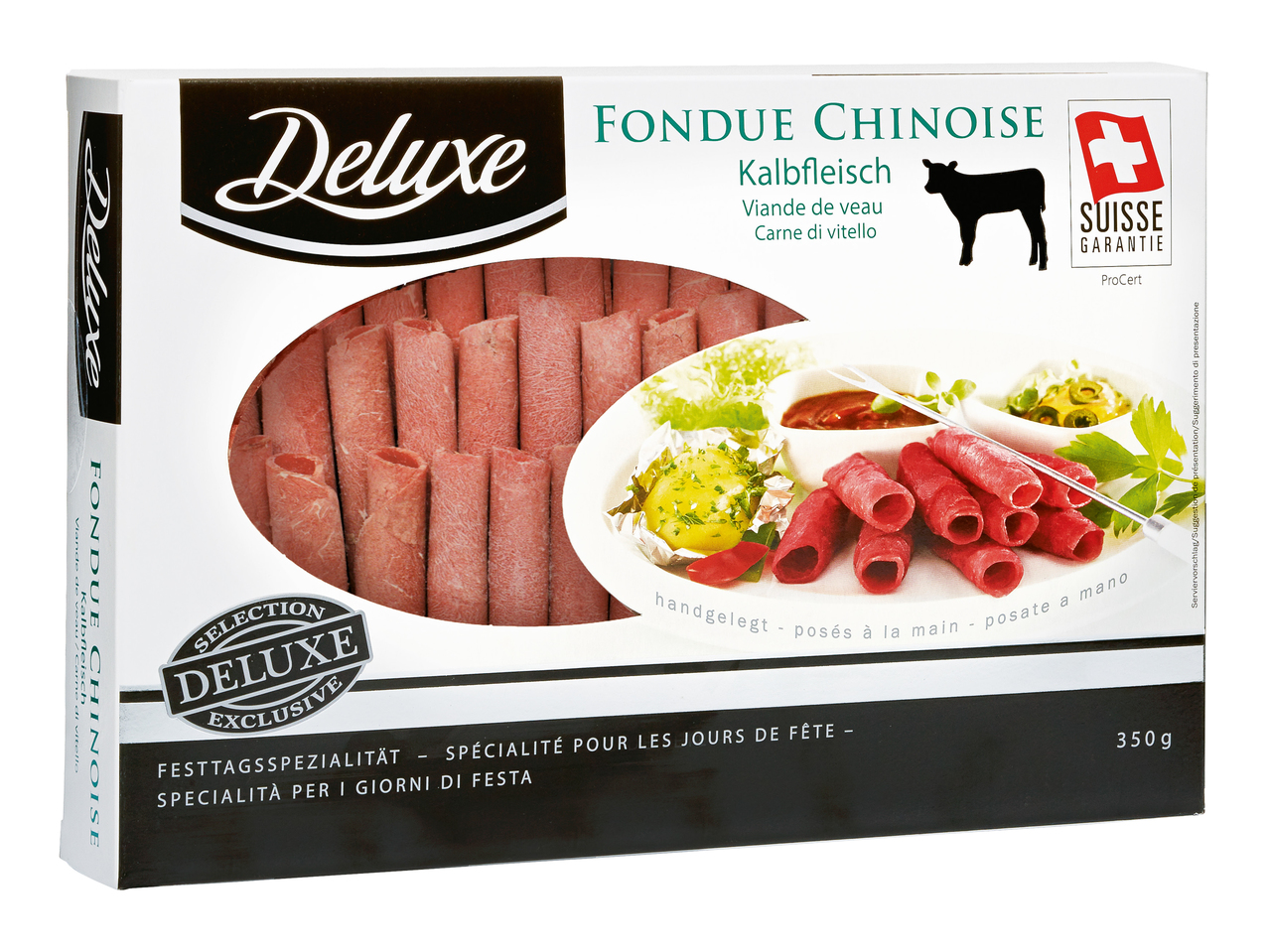Viande de veau pour fondue chinoise