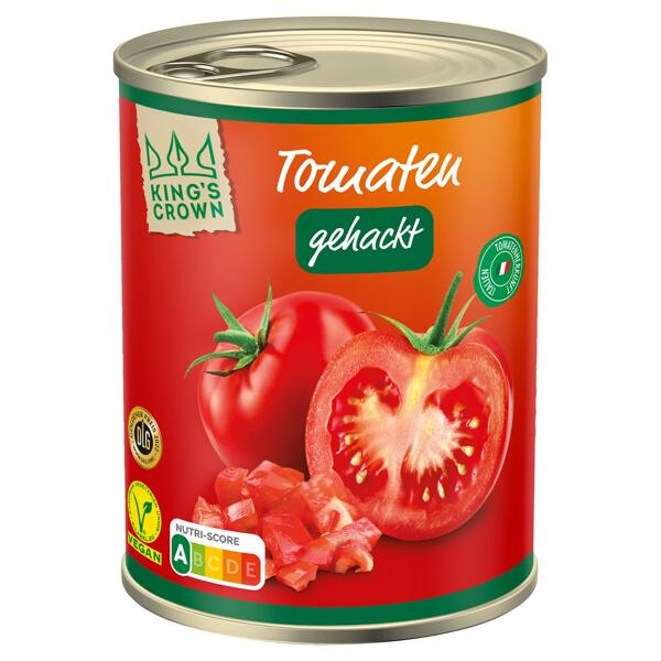 KING'S CROWN Gehackte Tomaten 400 g