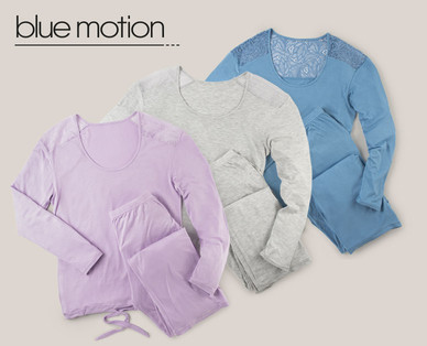 BLUE MOTION Damen-Viskose-Pyjama