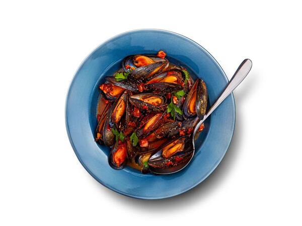 Deluxe Scottish Mussels in Sauce