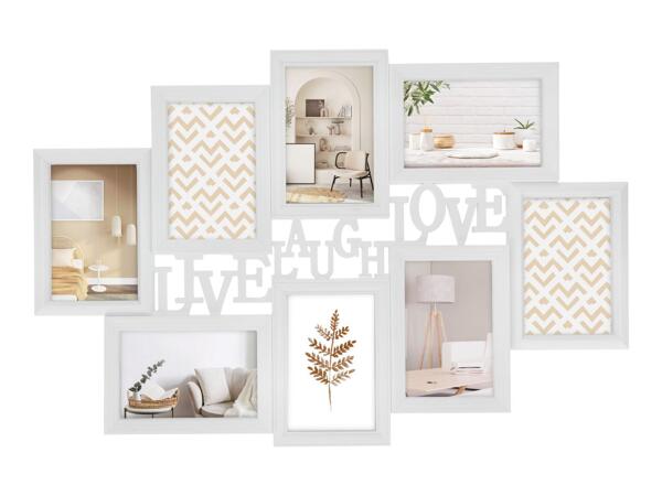 Livarno Home "Live, Laugh, Love" Collage Picture Frame
