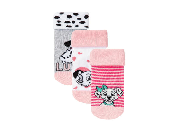 Baby Socks "Winnie the Pooh, Bambi, 101 Dalmatians"
