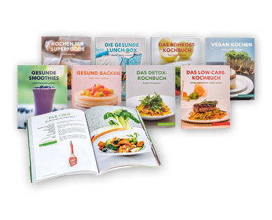 "Gesund und natürlich kochen"-Buch