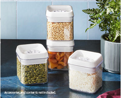 Spice or Snack Storage Canister Sets