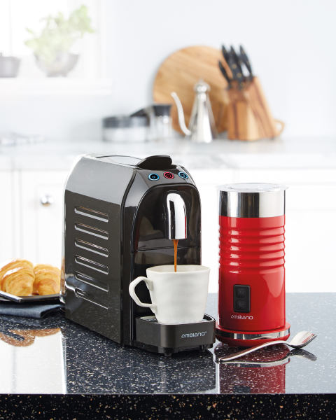 Black Gloss Coffee Capsule Machine