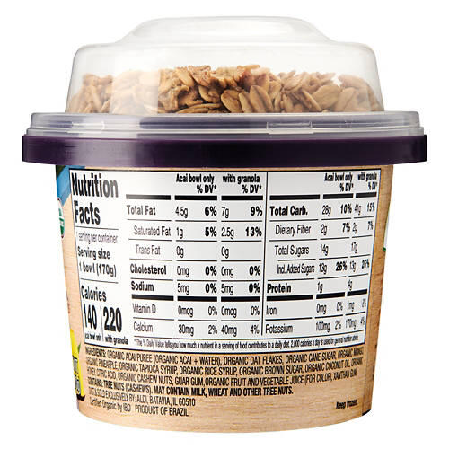 Tropical Açaí Bowl Frozen Fruit Blend, 6 oz