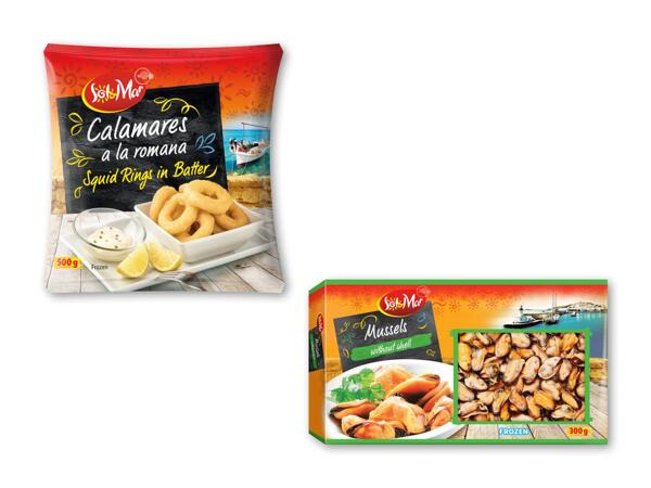 SOL&MAR Blæksprutteringe eller skaldyr