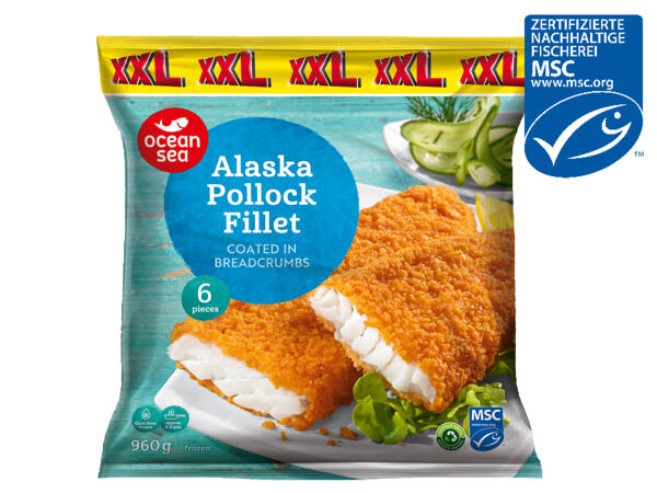 MSC Alaska Seelachs paniert 800 g + 160 g gratis