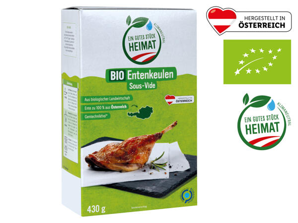 Bio Entenkeulen Sous-Vide