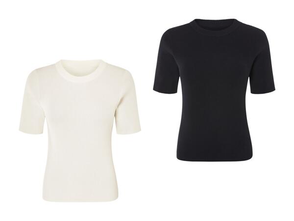 T-shirt nervuré
