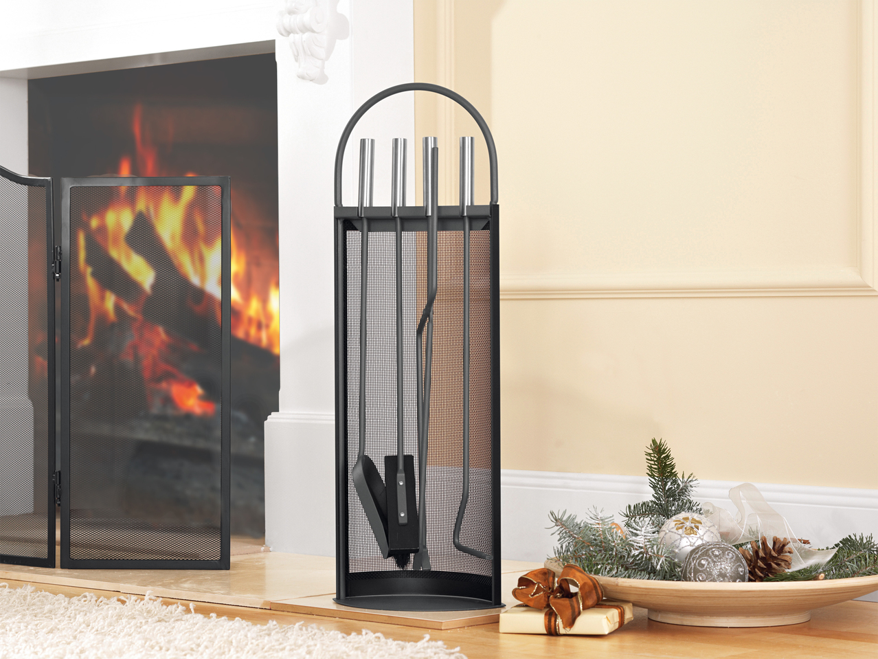 Accessoires de cheminée, 5 pièces
