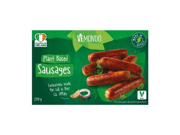 6 Plant Based Vegan Sausages