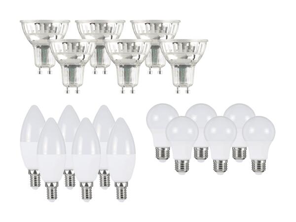 Ampoules LED, set de 6